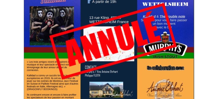 Concert Gourmand le 18 Août 2022